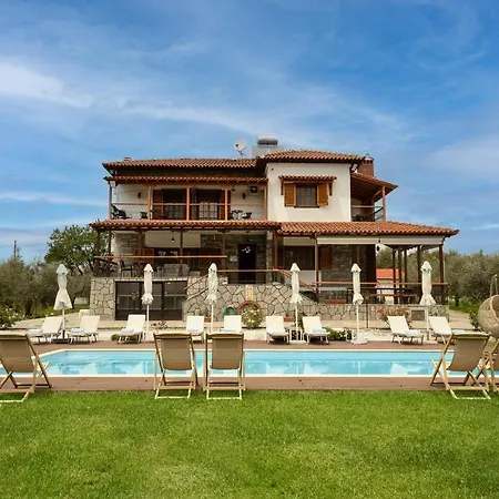 Kalisun Pool House By Georgalas Nea Kallikrateia